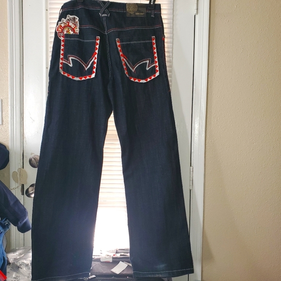 NWT 5ive Jungle Mens Jeans 36x35 - Picture 6 of 13